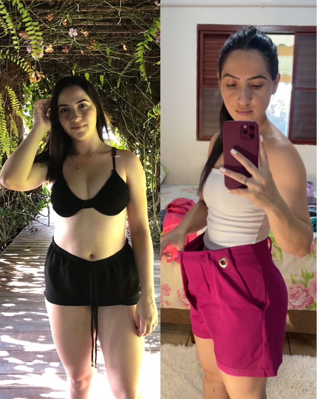 Antes e depois de uma Musa